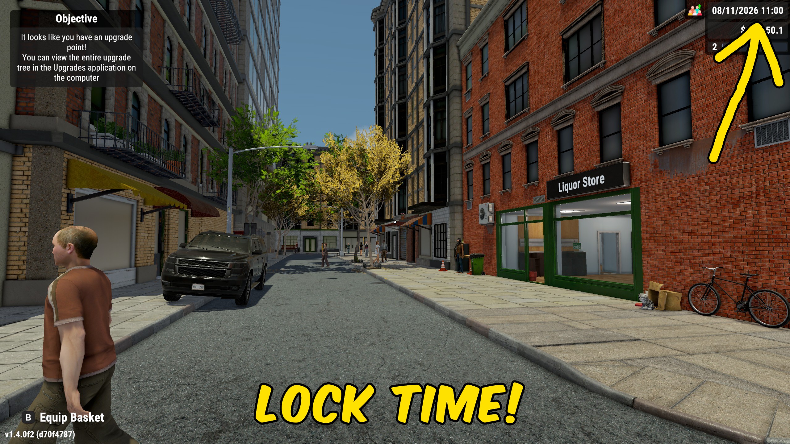 Liquor Store Simulator — Time & Day Speed Controls (screenshot 2)